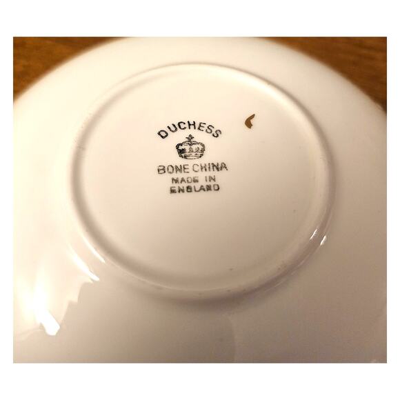 Vintage Duchess Bone China Teacup and Saucer Set Made in England (Gg282) - Picture 8 of 10